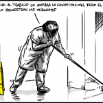 Viñeta camarera de piso