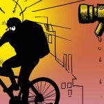 Ilustración repartidor fuente de agua