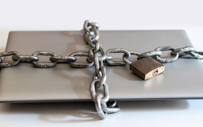 Desconectar Portatil con cadena y candado